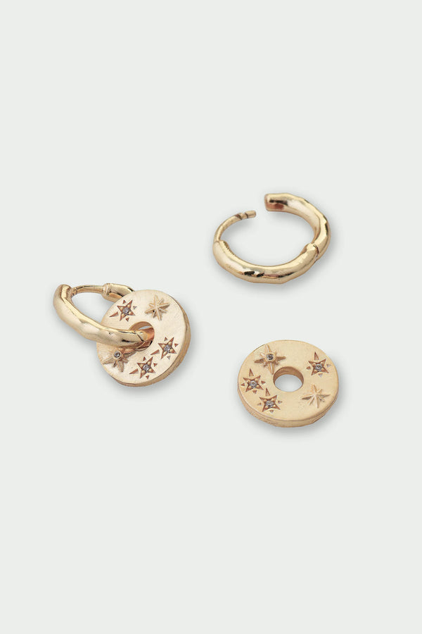 Celestial Earrings - Gold