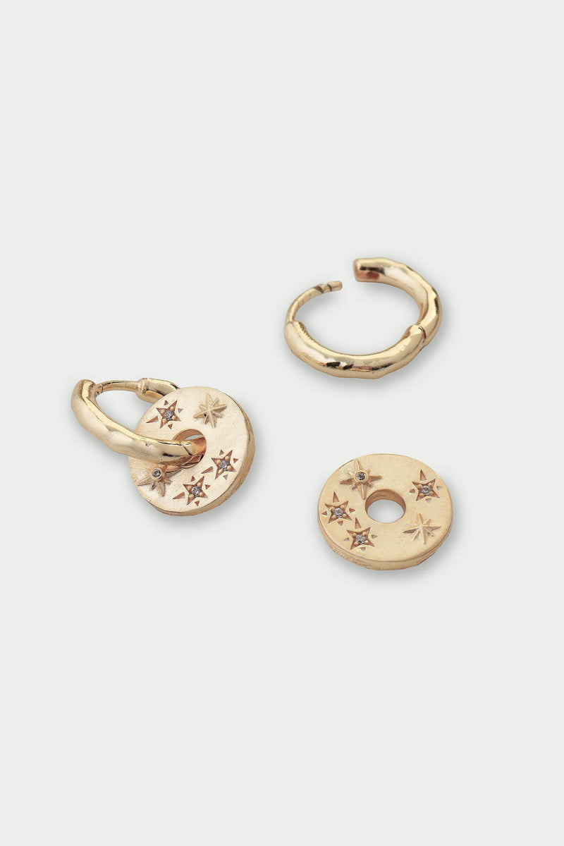Celestial Earrings - Gold