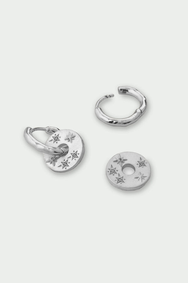 Celestial Earrings - Silver