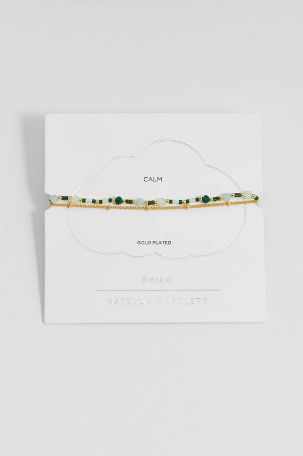 Mini Green Duo Chain Bracelet