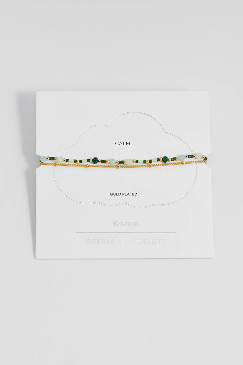 Mini Green Duo Chain Bracelet