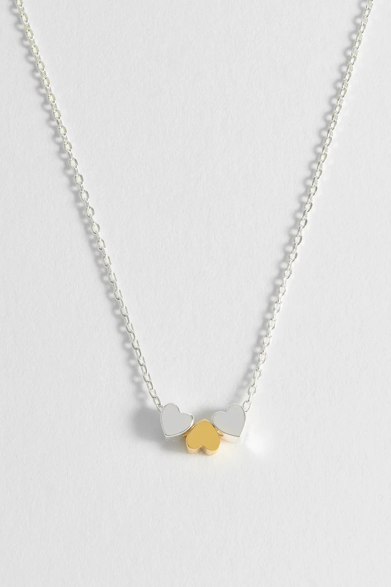 Multi Heart Bead Necklace