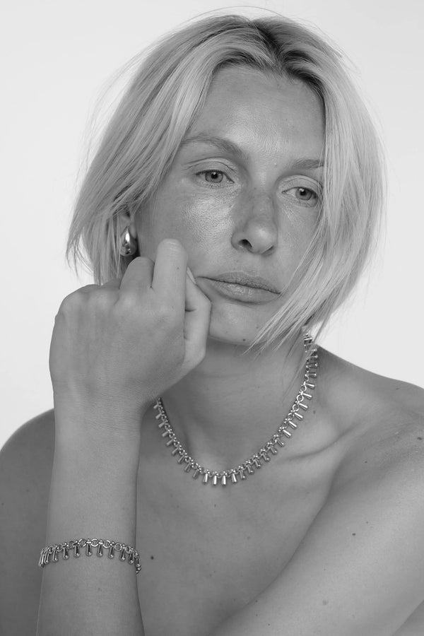 Dewdrop Necklace - Silver