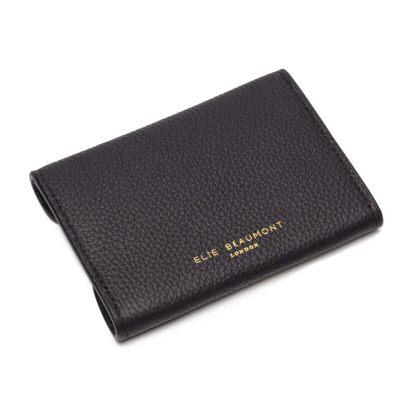 Elie Beaumont Cardholder Wallet - Black