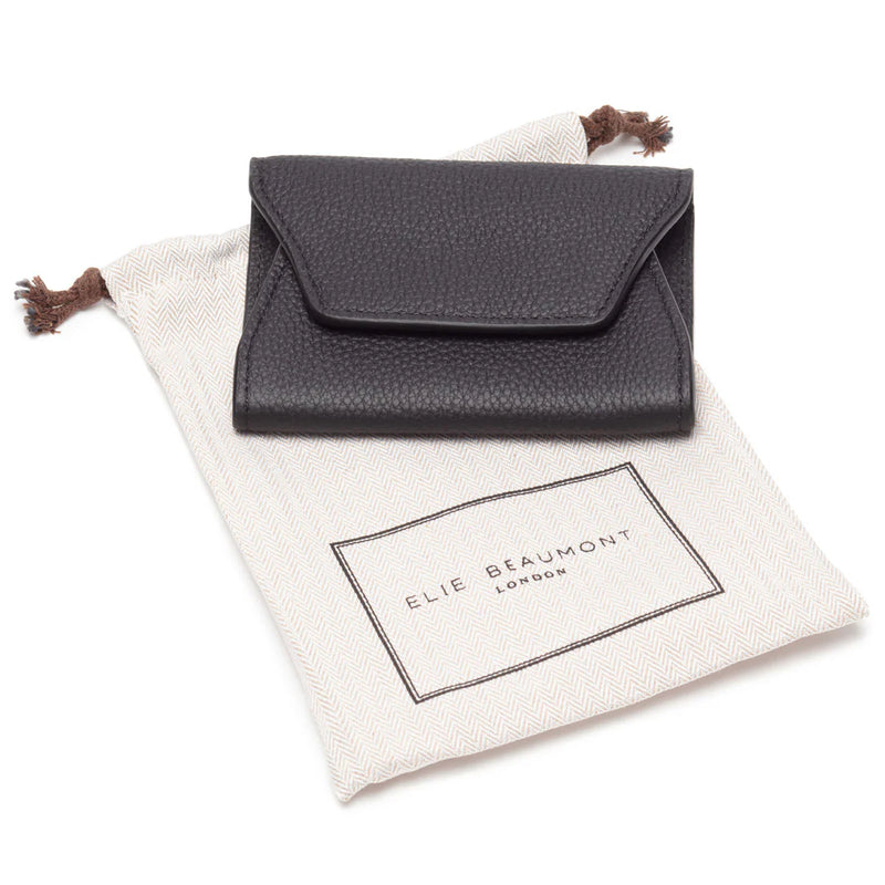 Elie Beaumont Cardholder Wallet - Black