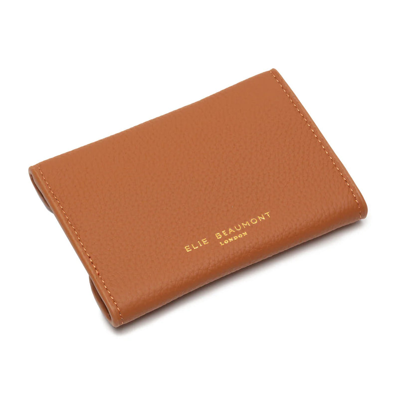Elie Beaumont Cardholder Wallet - Tan
