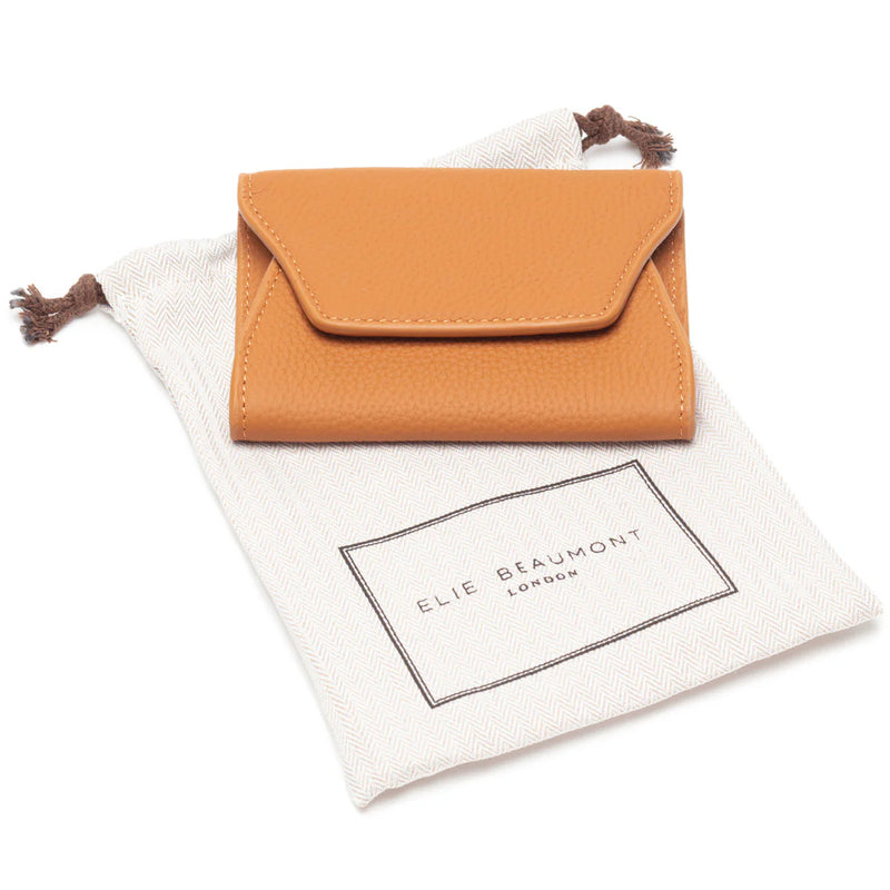 Elie Beaumont Cardholder Wallet - Tan