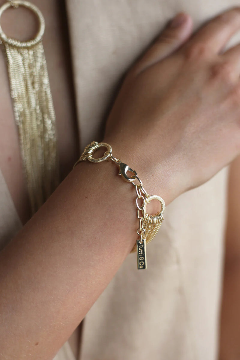 Enrich Bracelet- Gold