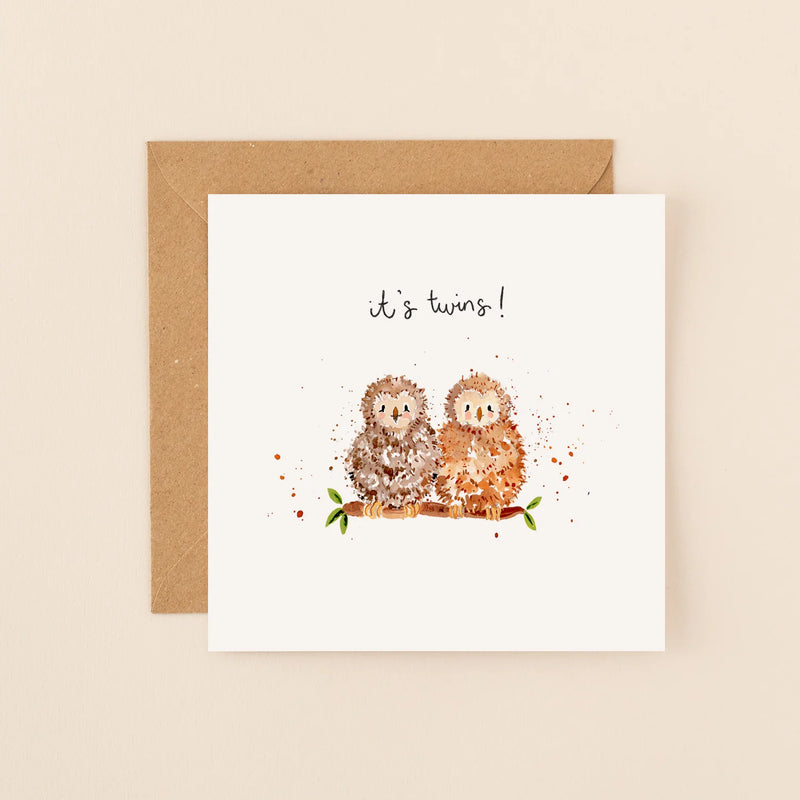 Owl It's Twins Card