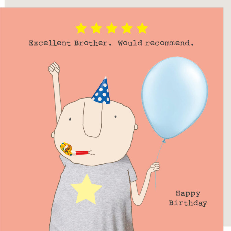 Five Star Brother Card