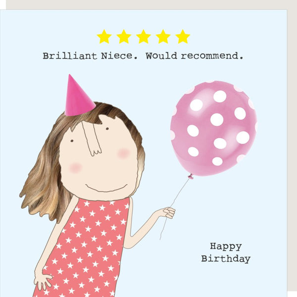 Five Star Niece Card