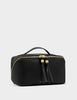 Soho Medium Make Up & Wash Bag - Black Croc
