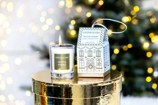 Festive Wishes  Scented Votive Candle