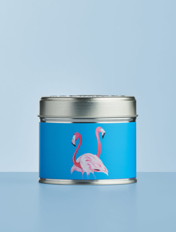 Flossy & Amber Tin Candle