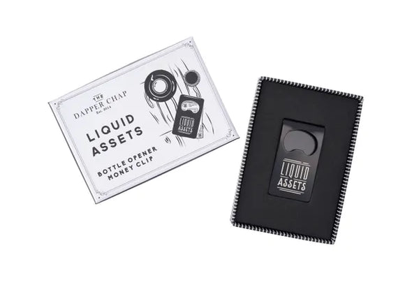 Dapper Chap Liquid Assets Bottle Opener Money Clip