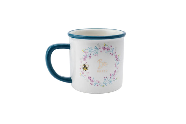 'Bee Happy' Stoneware Mug