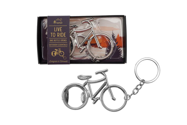 'Live To Ride'  Bike Bottle Opener Keyring