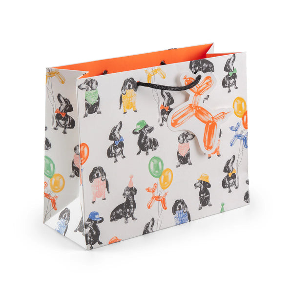 Frank Sausage Dog Gift Bag - Landscape