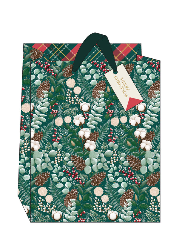 Winter Berry Gift Bag - Large