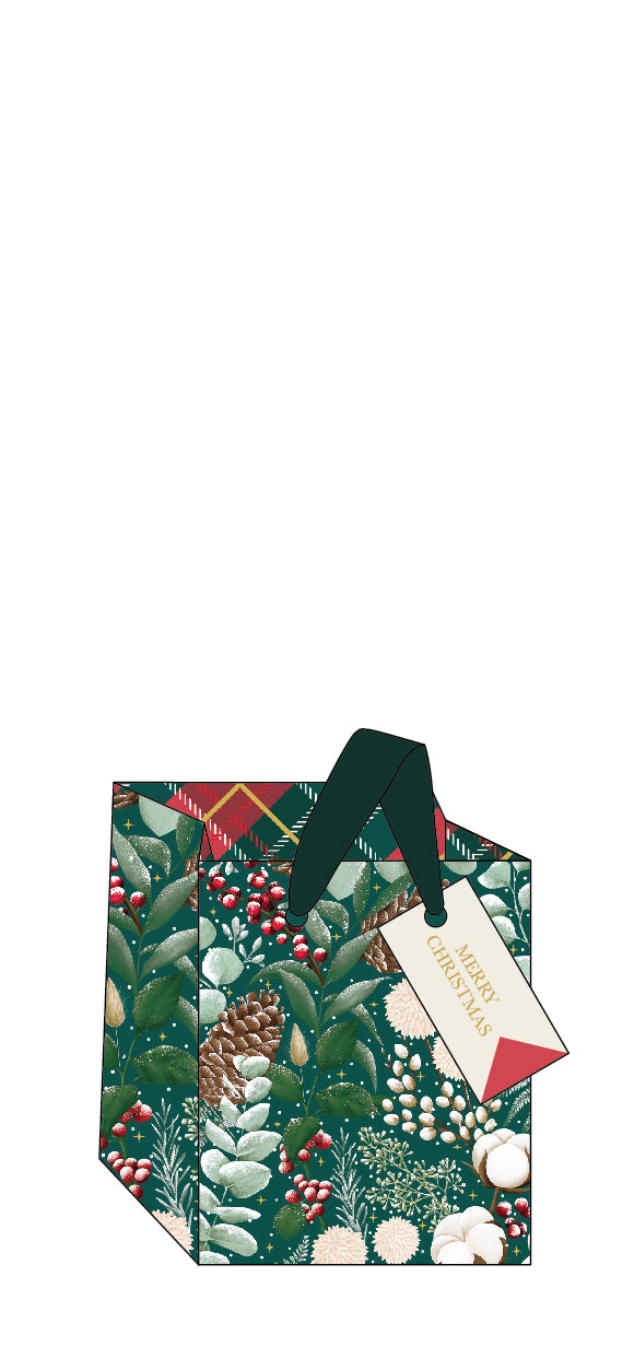 Winter Berry Gift Bag - Small