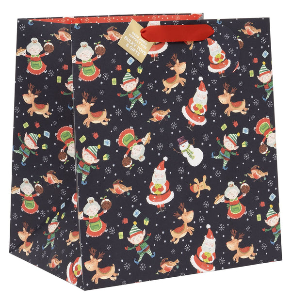 Santa's Workshop Shopper Gift Bag