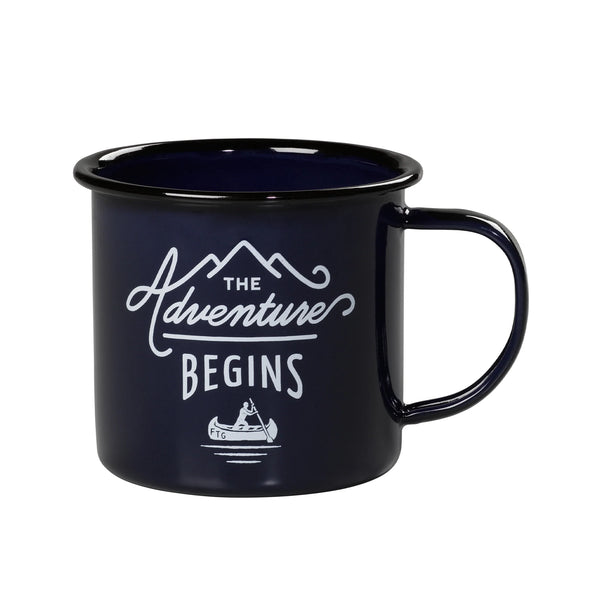 Gentlemen's Hardware - Dark Blue Adventure Begins Enamel Mug