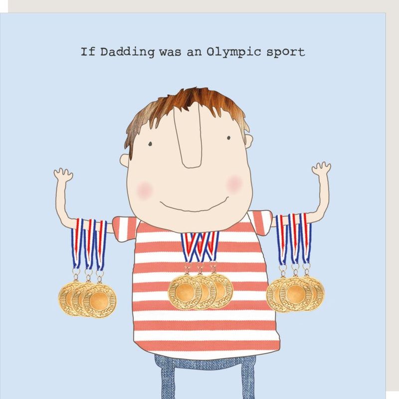 Olympic Dadding Card