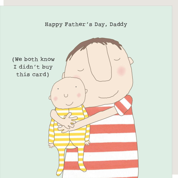 Daddy Baby Love Card