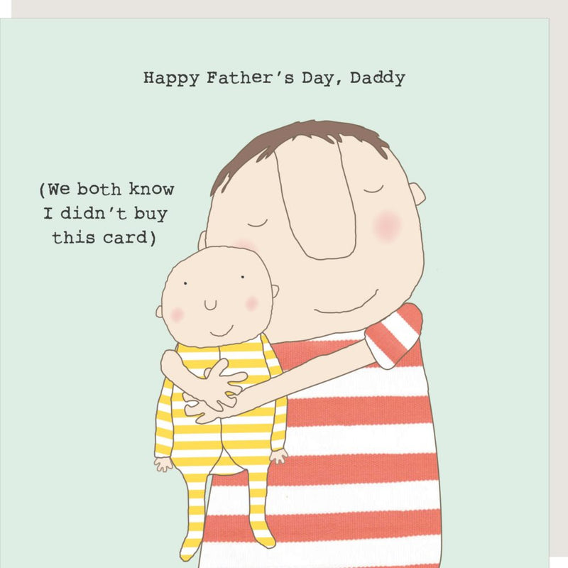 Daddy Baby Love Card