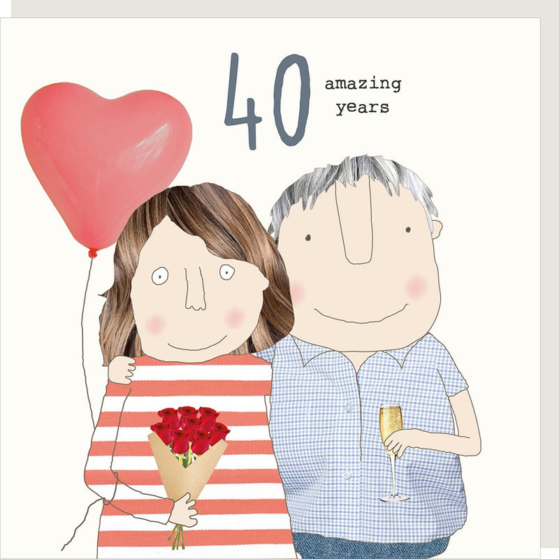 Anniversary 40 Card