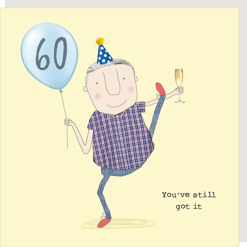 Boy 60 Still Got It Card