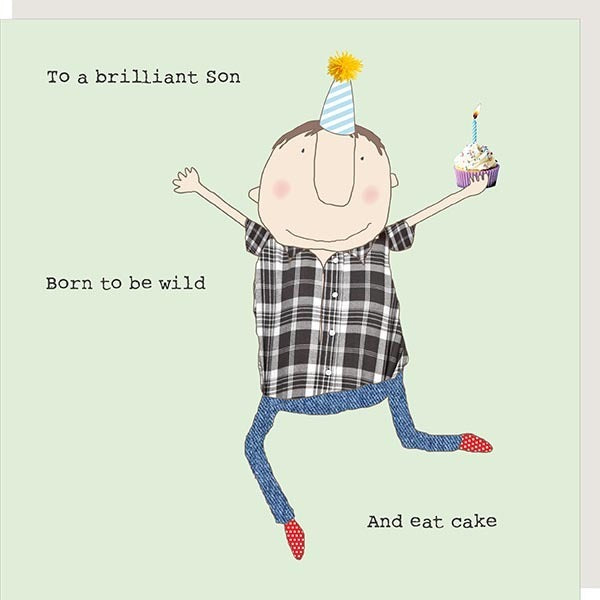 Son Wild Birthday Card