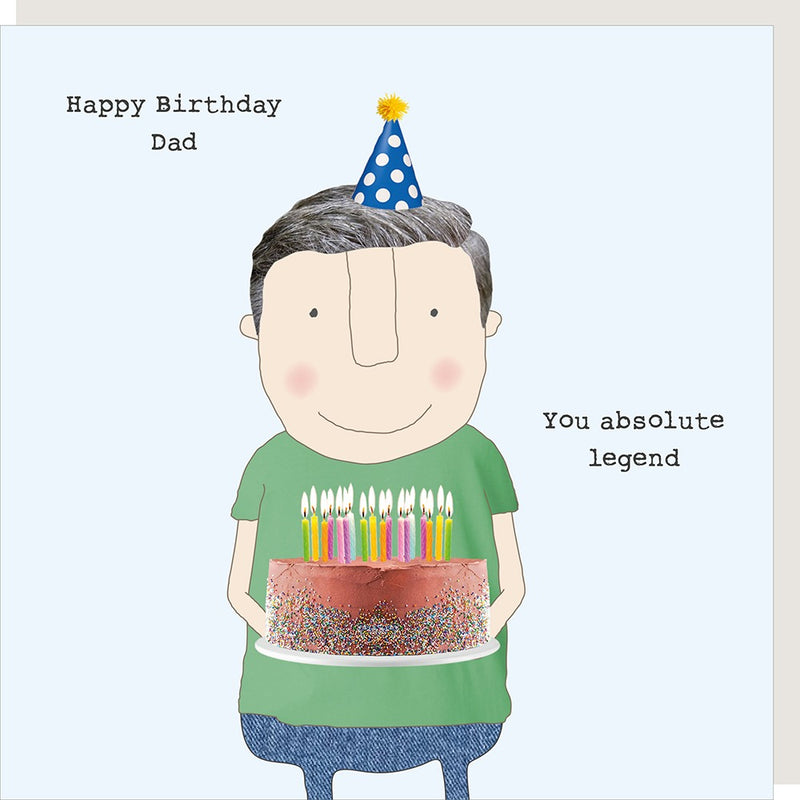 Dad Legend Birthday Card