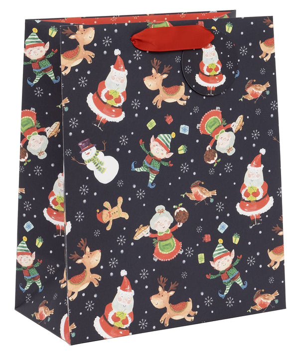 Santa's Workshop Large Gift Bag