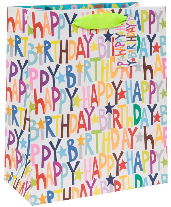 Happy Birthday  Large Gift Bag