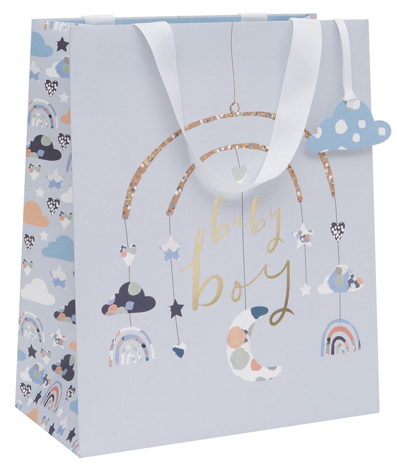 Blue Baby Boy Large Gift Bag