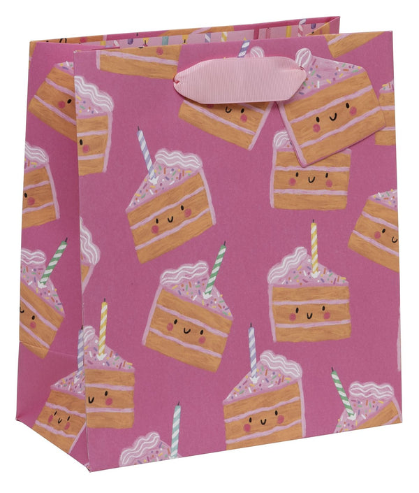 Cakey Pink Medium Gift Bag