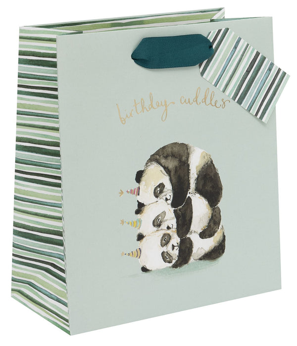 Panda Cuddles Medium Gift Bag