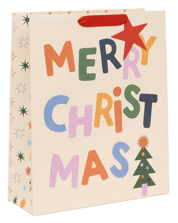 Christmas Ho Ho Ho Shopper Gift Bag