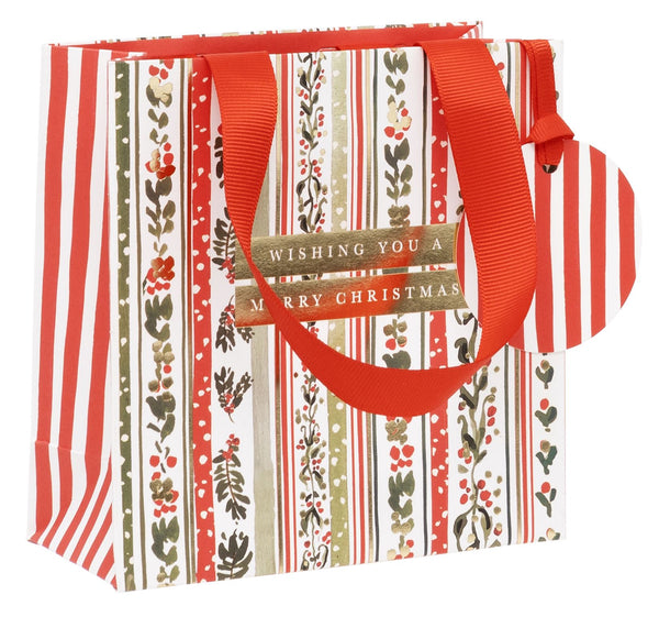 Linear Vines Small Gift Bag