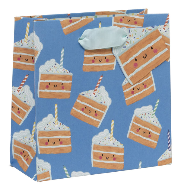 Cakey Blue Small Gift Bag
