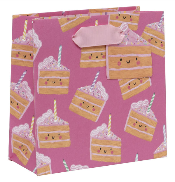 Cakey Pink Small Gift Bag