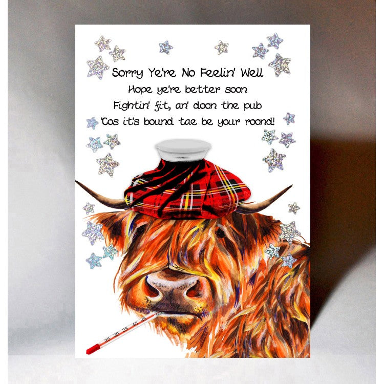 Get Well Soon Coo Card