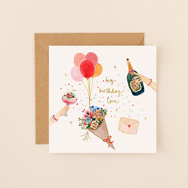 Big Birthday Love Card