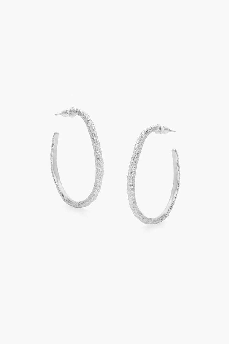 Hour Earrings- Silver