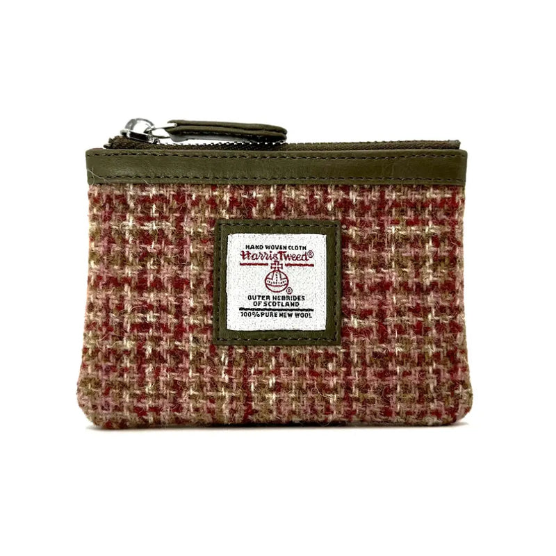 Harris Tweed Coin Purse - Maple