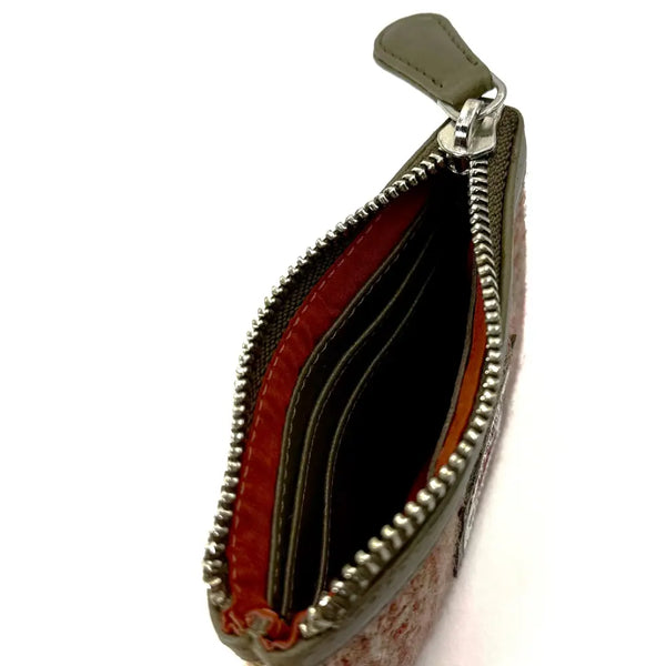 Harris Tweed Coin Purse - Maple