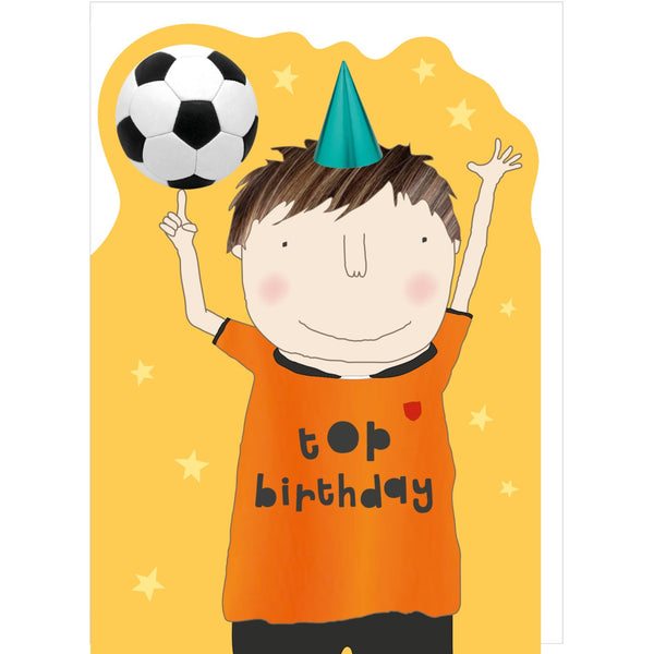 Top Birthday Football Card