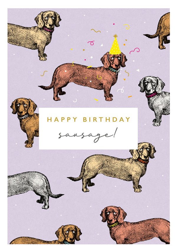 Birthday Sausage Card