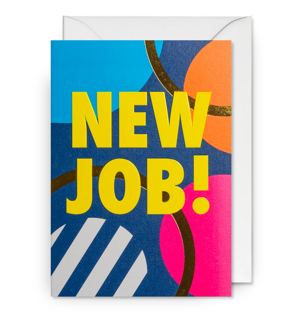 New Job! Bold Graphic Card